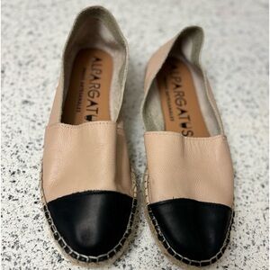 Alpargatus Pasos Artesanales Leather Espadrilles  Size 38